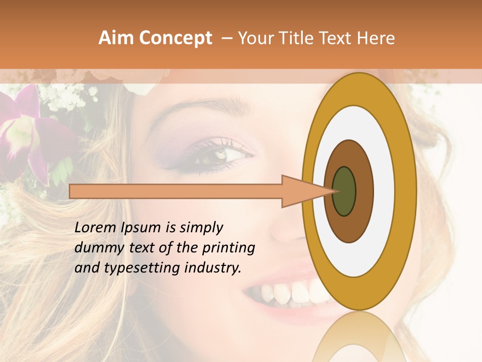 Caucasienne Bien Pure PowerPoint Template