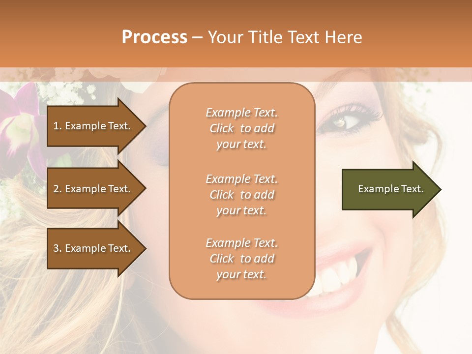 Caucasienne Bien Pure PowerPoint Template