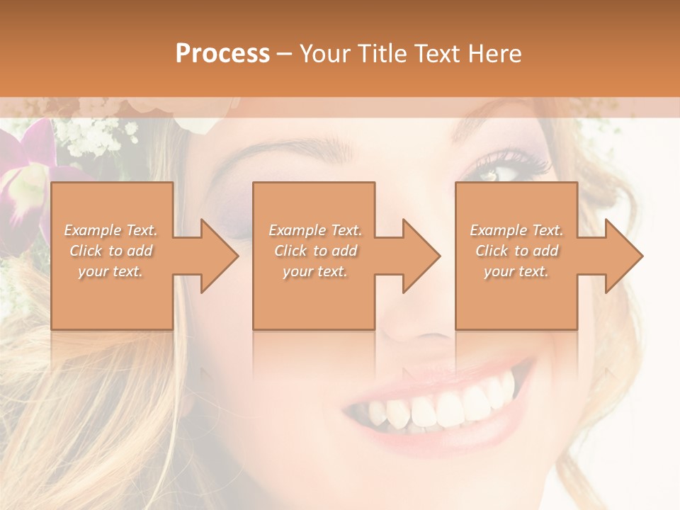Caucasienne Bien Pure PowerPoint Template