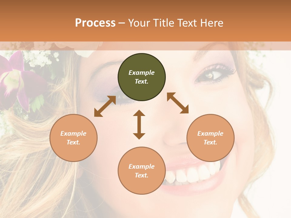 Caucasienne Bien Pure PowerPoint Template