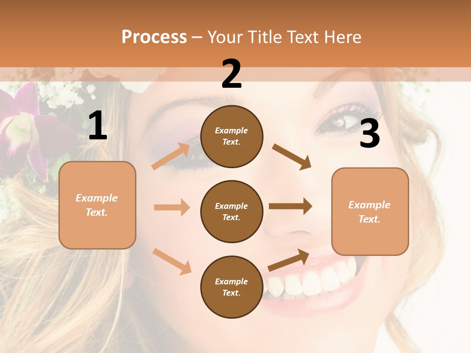 Caucasienne Bien Pure PowerPoint Template