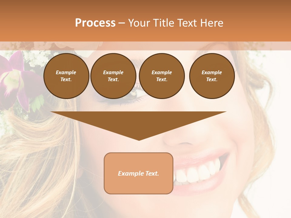 Caucasienne Bien Pure PowerPoint Template