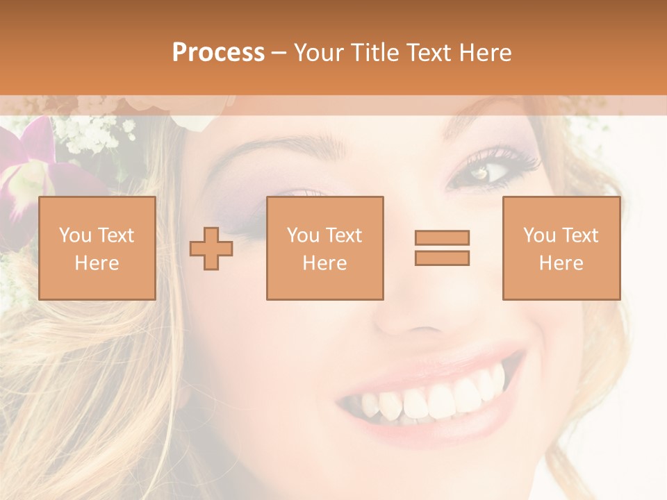 Caucasienne Bien Pure PowerPoint Template