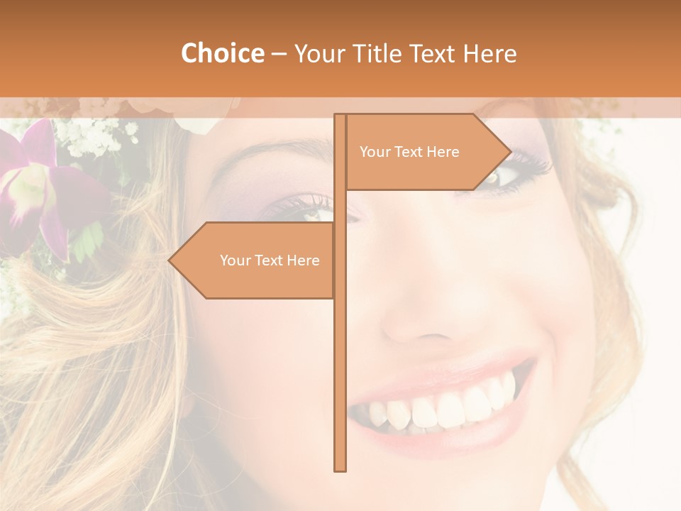 Caucasienne Bien Pure PowerPoint Template