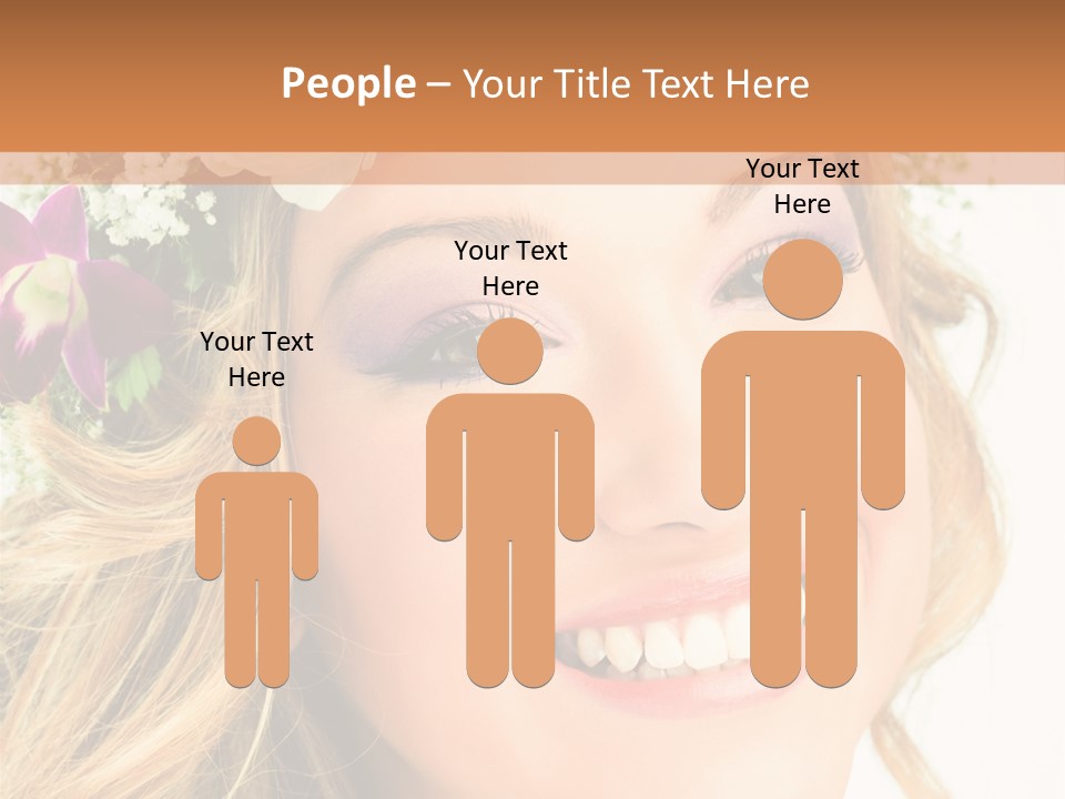 Caucasienne Bien Pure PowerPoint Template