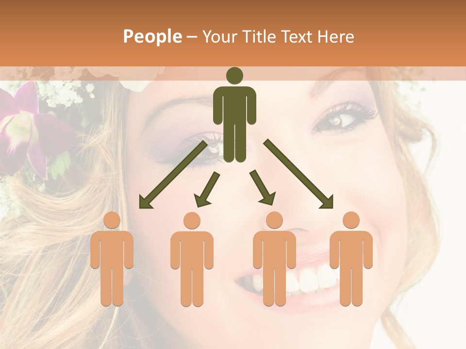 Caucasienne Bien Pure PowerPoint Template