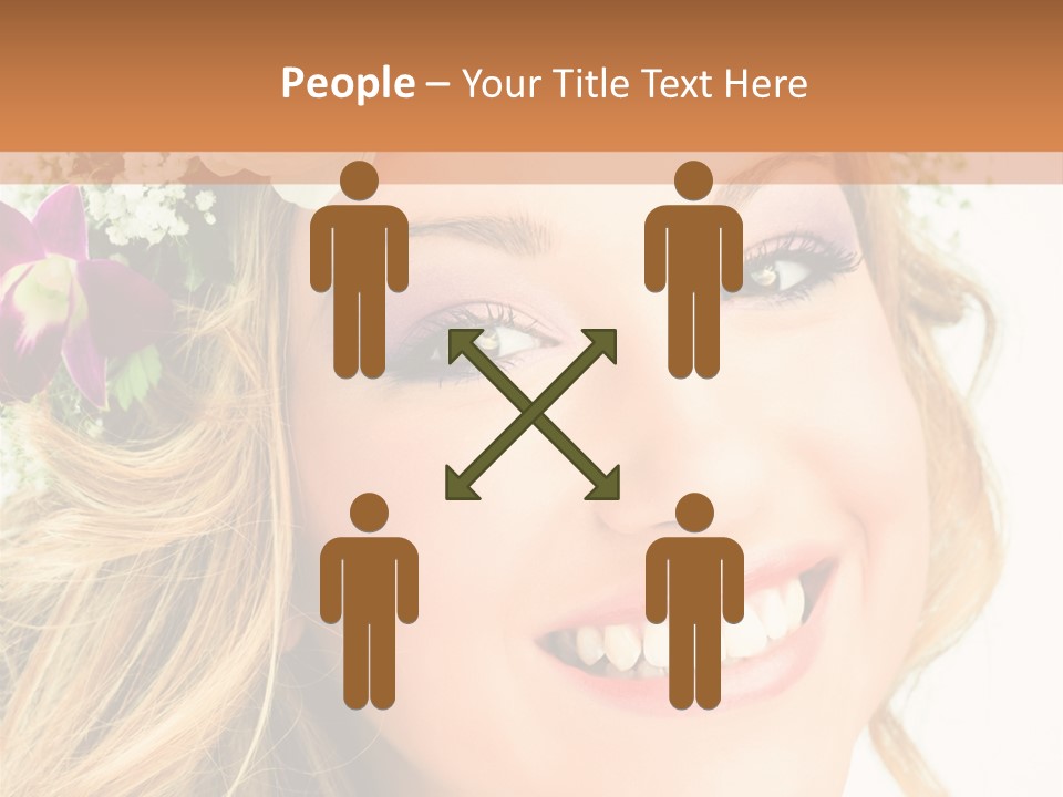 Caucasienne Bien Pure PowerPoint Template