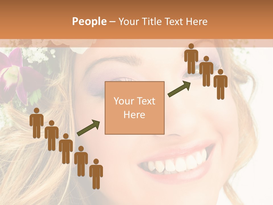 Caucasienne Bien Pure PowerPoint Template