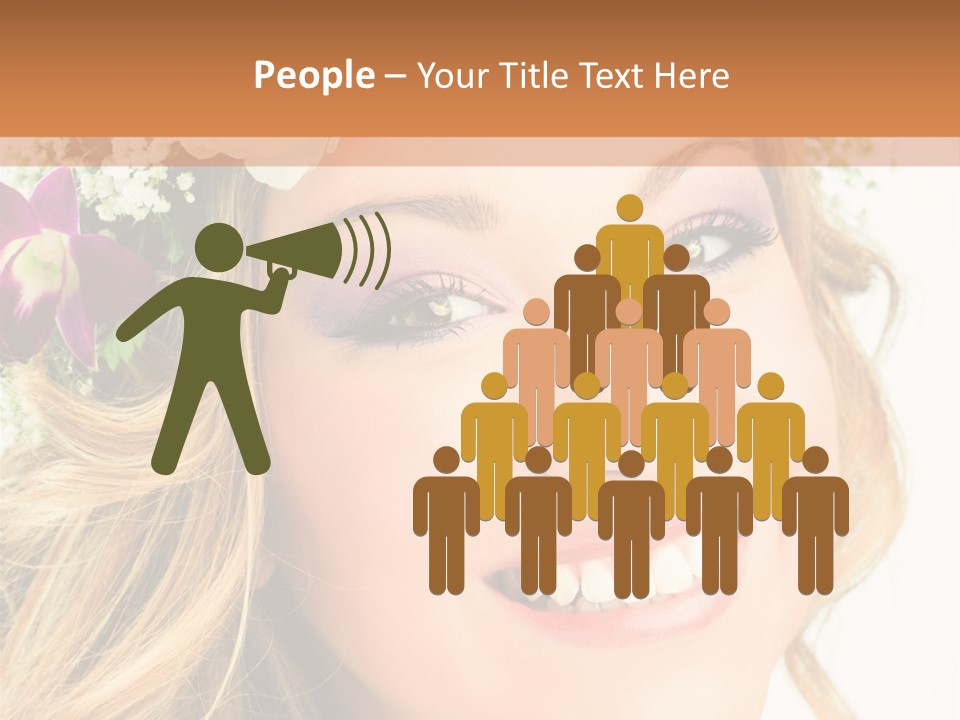 Caucasienne Bien Pure PowerPoint Template