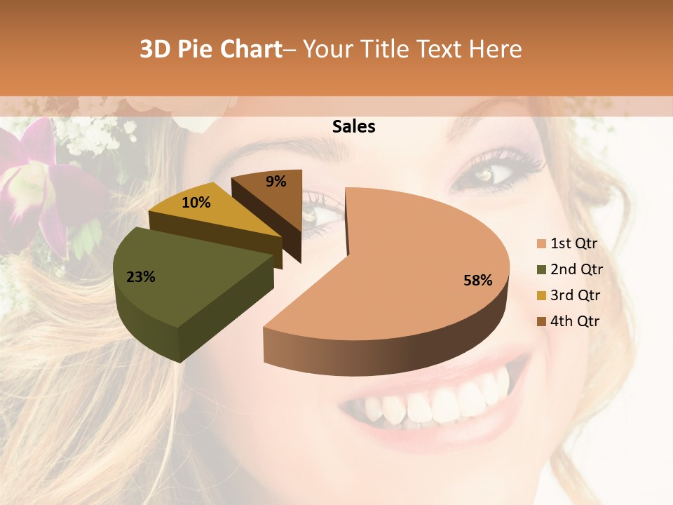 Caucasienne Bien Pure PowerPoint Template