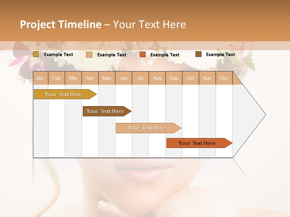 Pens Visage Femmes PowerPoint Template