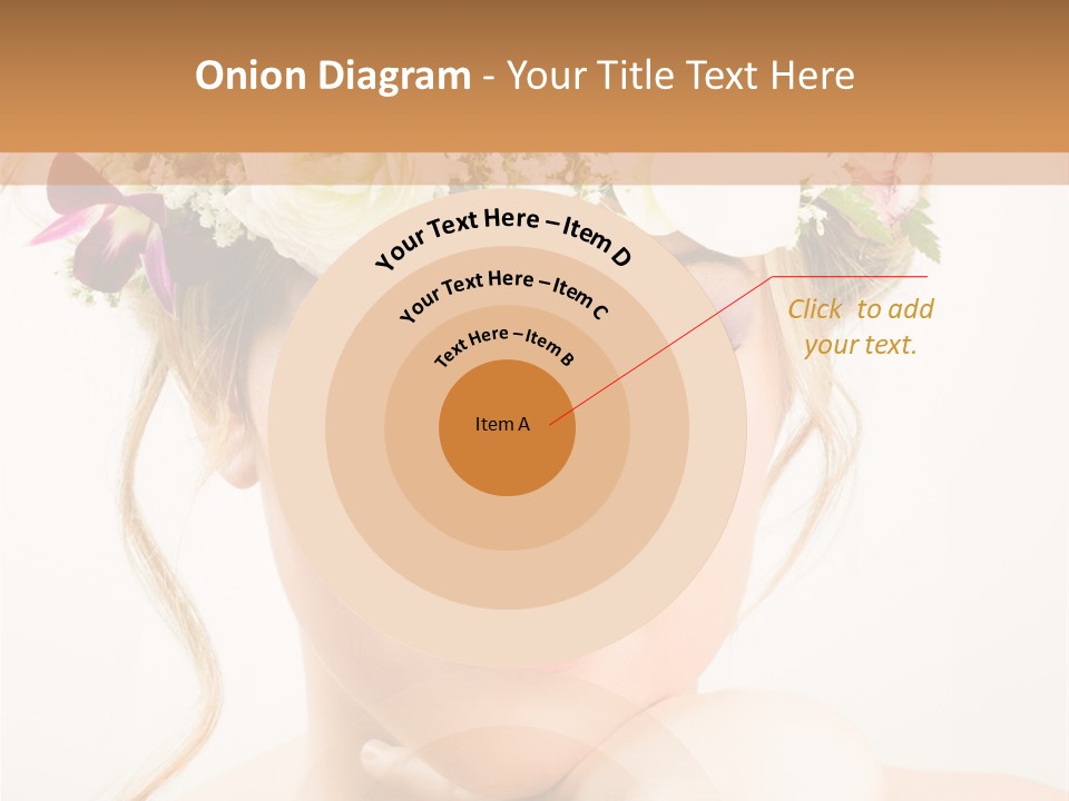 Pens Visage Femmes PowerPoint Template