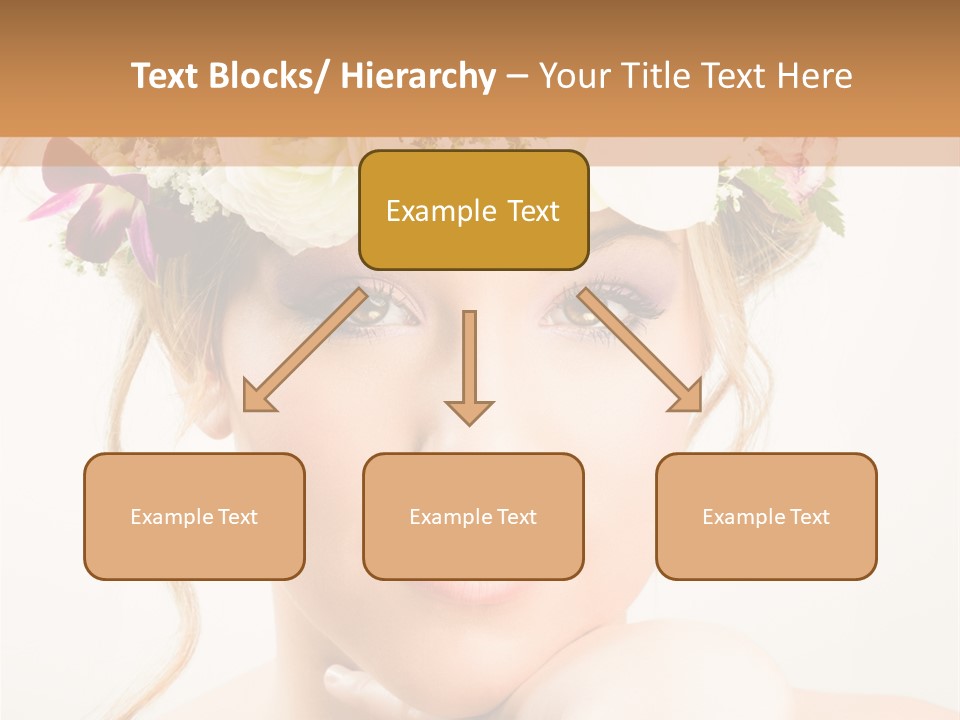 Pens Visage Femmes PowerPoint Template