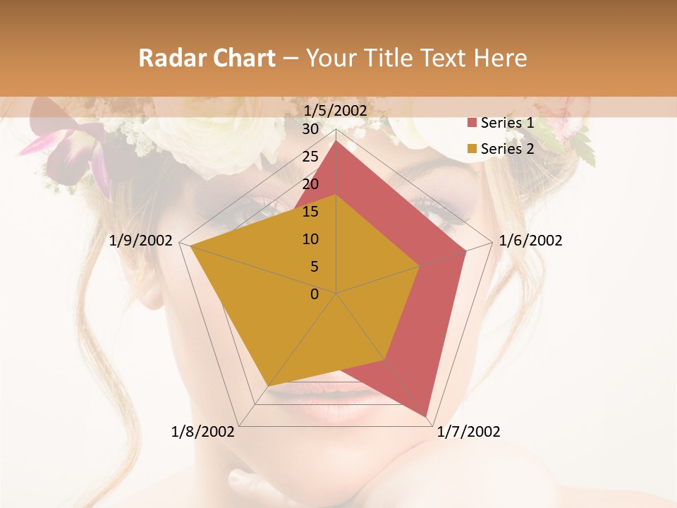 Pens Visage Femmes PowerPoint Template