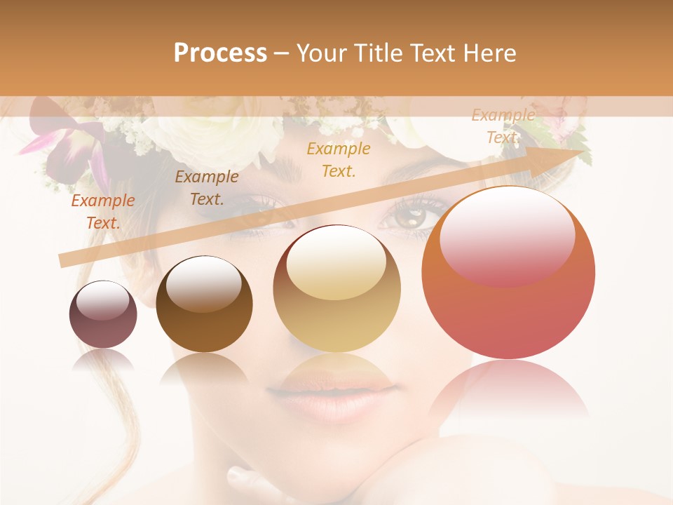 Pens Visage Femmes PowerPoint Template