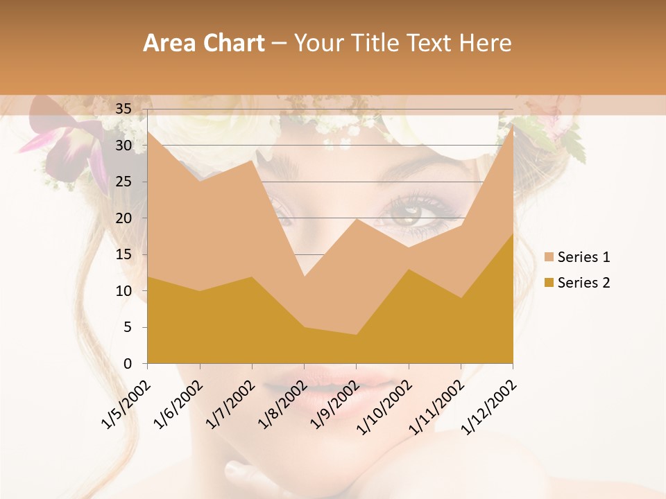 Pens Visage Femmes PowerPoint Template