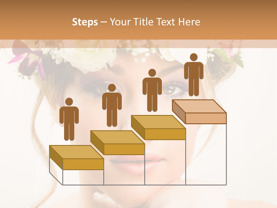 Pens Visage Femmes PowerPoint Template