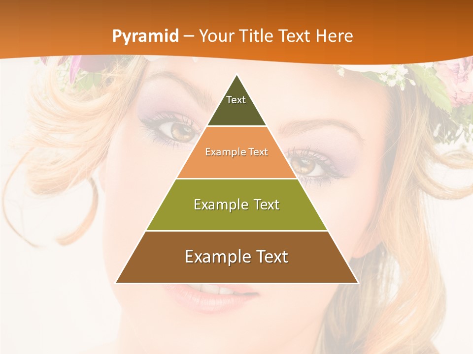 Fille Joyeuse Femme PowerPoint Template