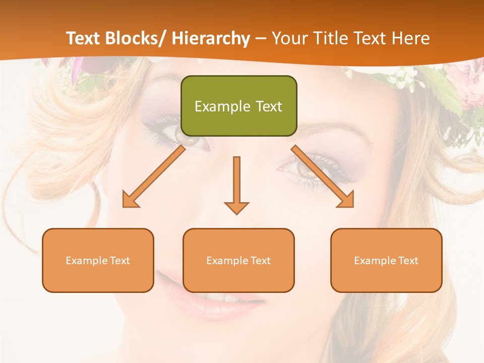 Fille Joyeuse Femme PowerPoint Template