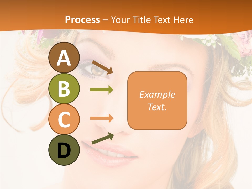 Fille Joyeuse Femme PowerPoint Template