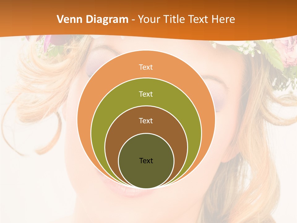 Fille Joyeuse Femme PowerPoint Template