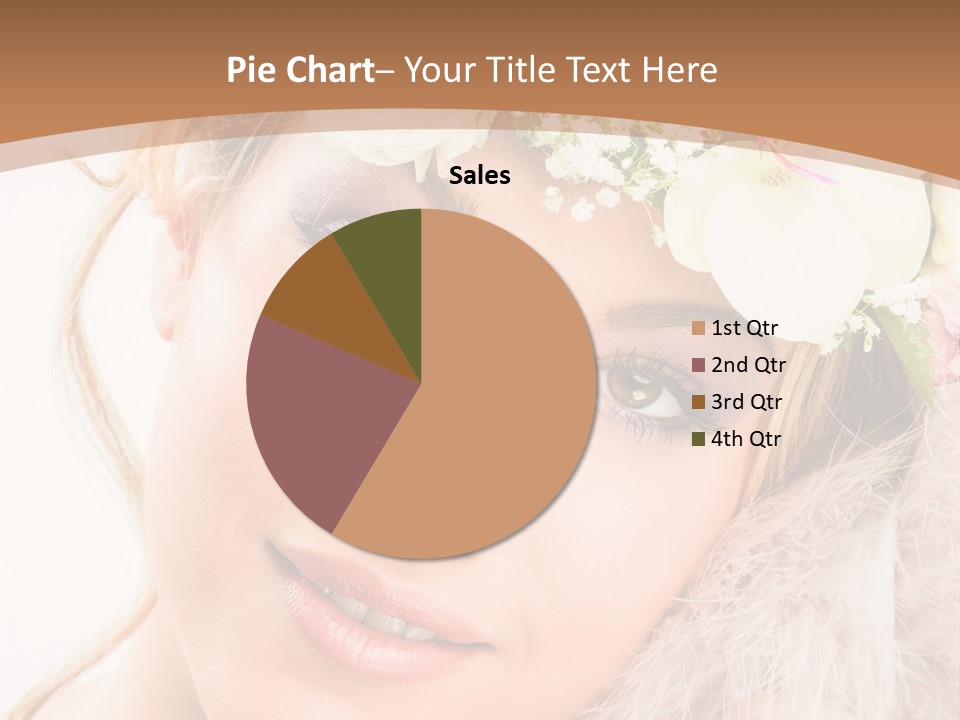 Fille Esth Sourire PowerPoint Template