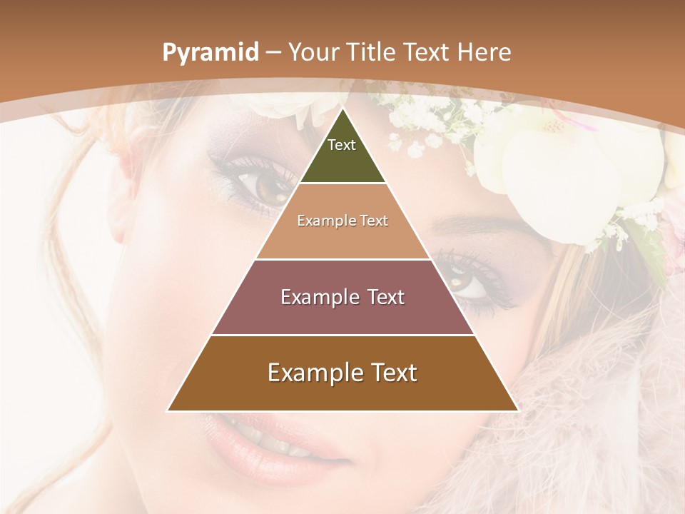 Fille Esth Sourire PowerPoint Template