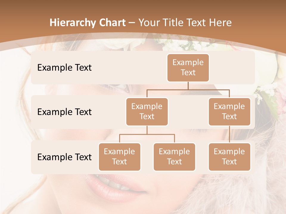 Fille Esth Sourire PowerPoint Template