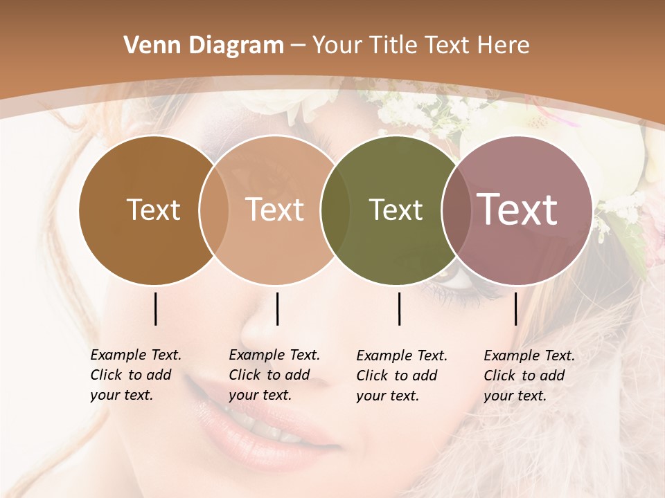 Fille Esth Sourire PowerPoint Template