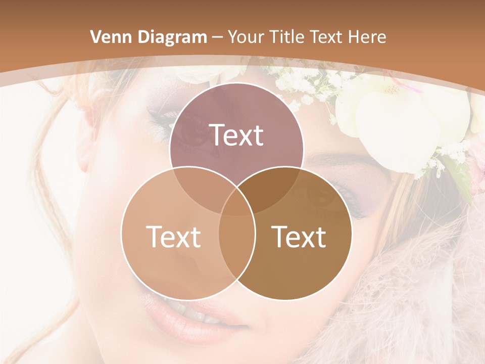 Fille Esth Sourire PowerPoint Template