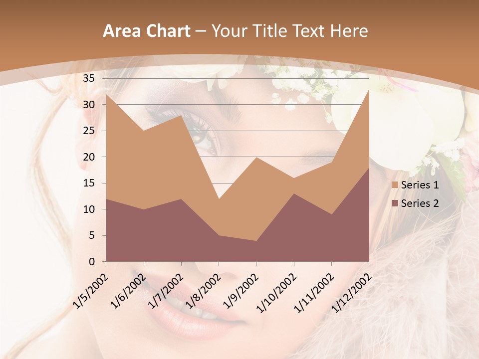 Fille Esth Sourire PowerPoint Template