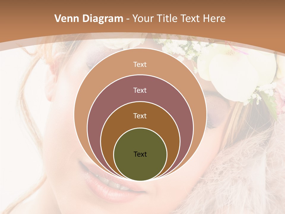 Fille Esth Sourire PowerPoint Template