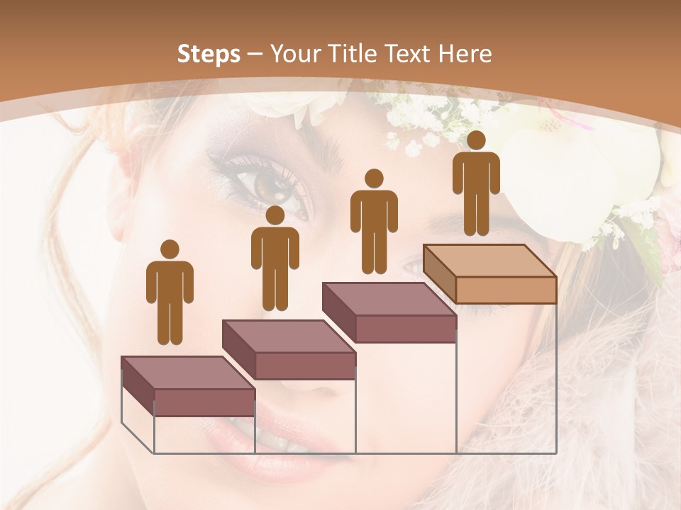 Fille Esth Sourire PowerPoint Template