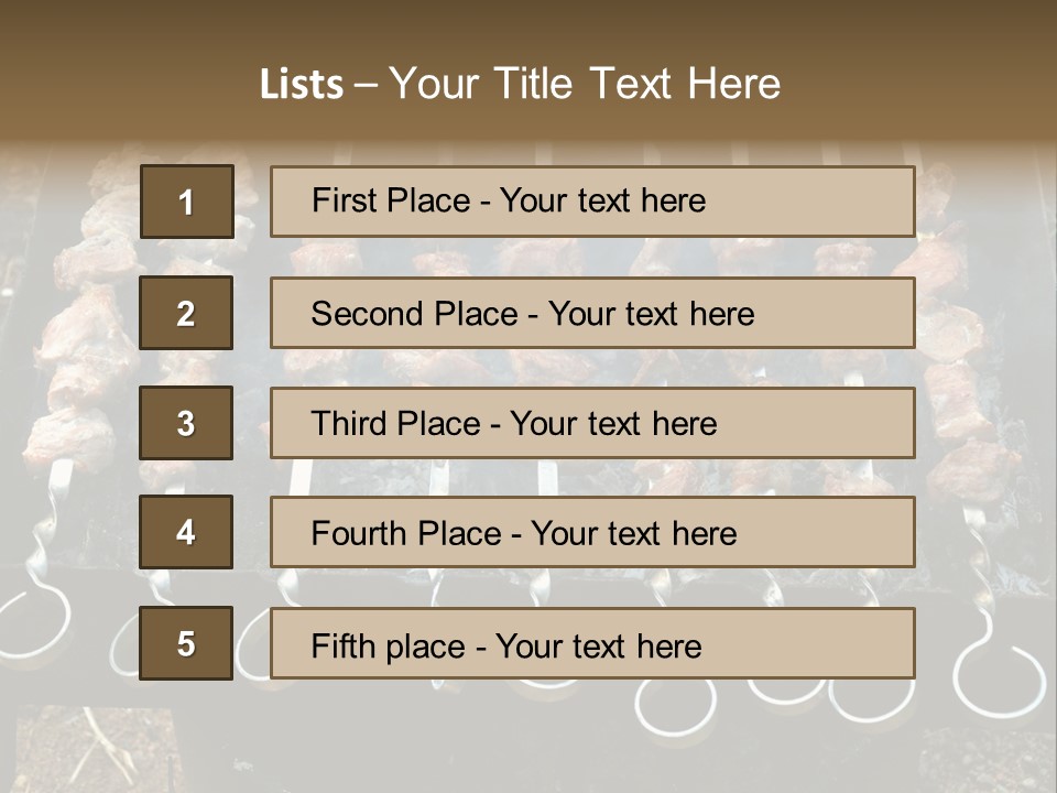 Flame Coal Eating PowerPoint Template