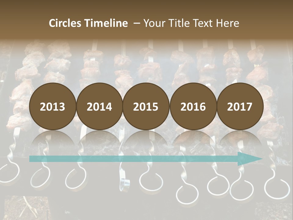 Flame Coal Eating PowerPoint Template