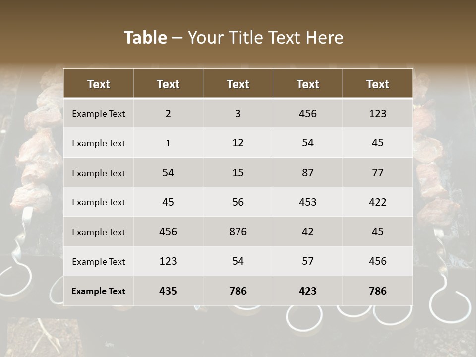 Flame Coal Eating PowerPoint Template