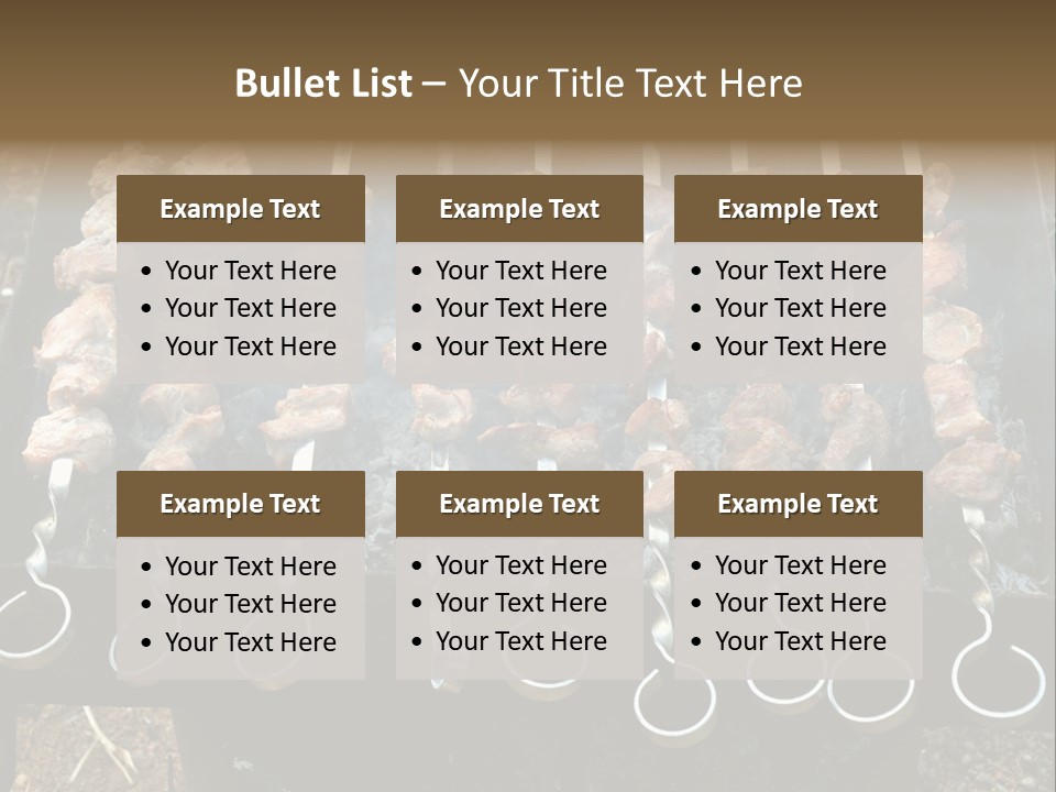 Flame Coal Eating PowerPoint Template