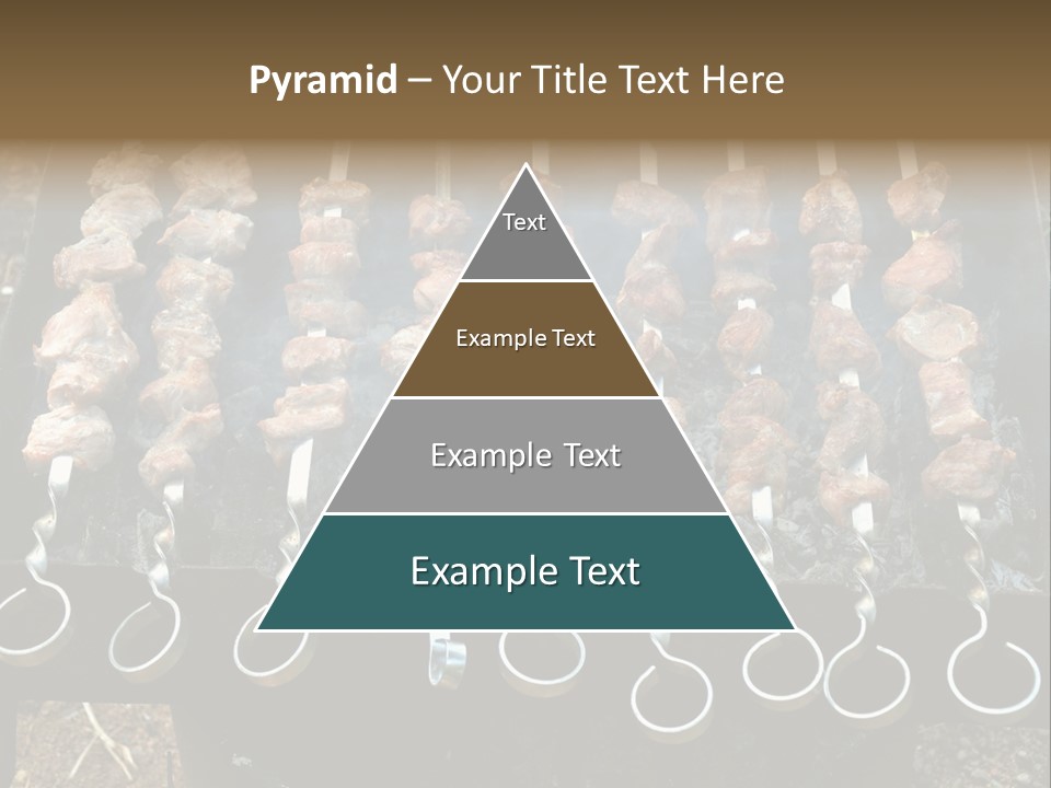 Flame Coal Eating PowerPoint Template
