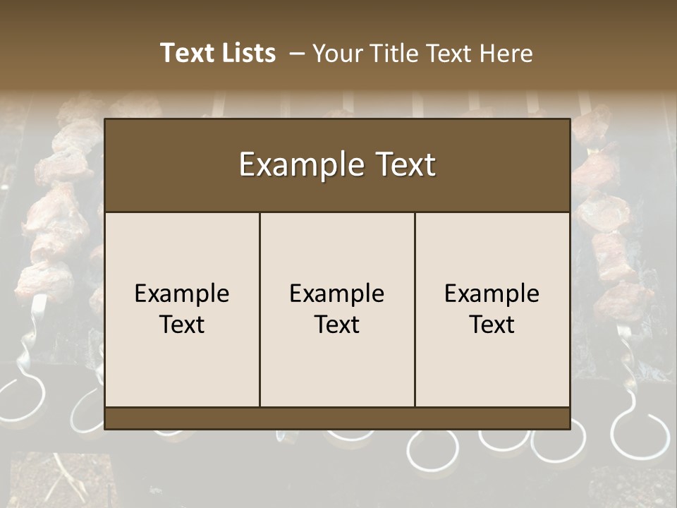 Flame Coal Eating PowerPoint Template