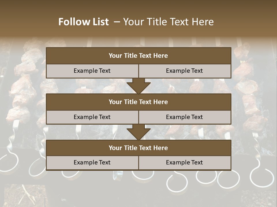 Flame Coal Eating PowerPoint Template