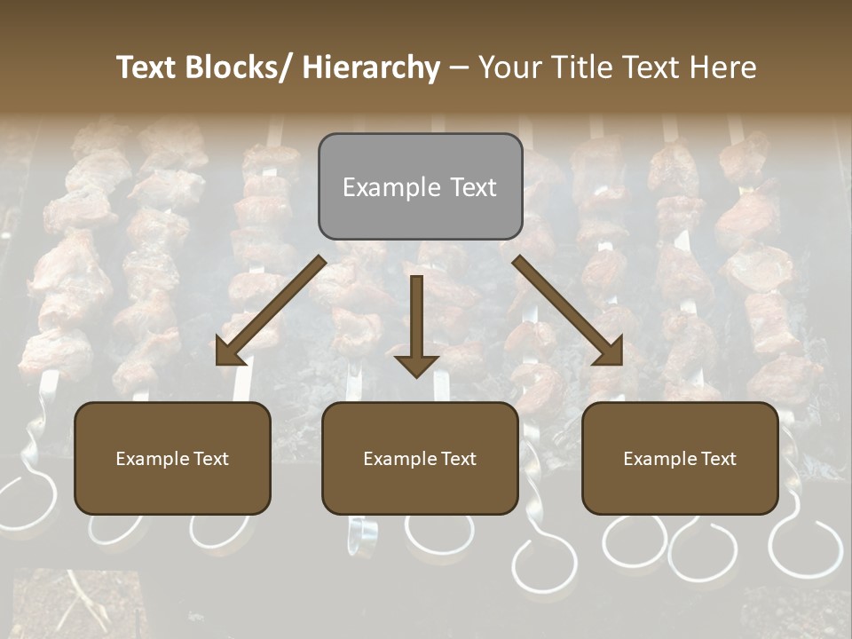 Flame Coal Eating PowerPoint Template