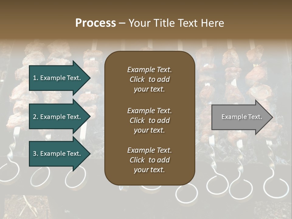 Flame Coal Eating PowerPoint Template