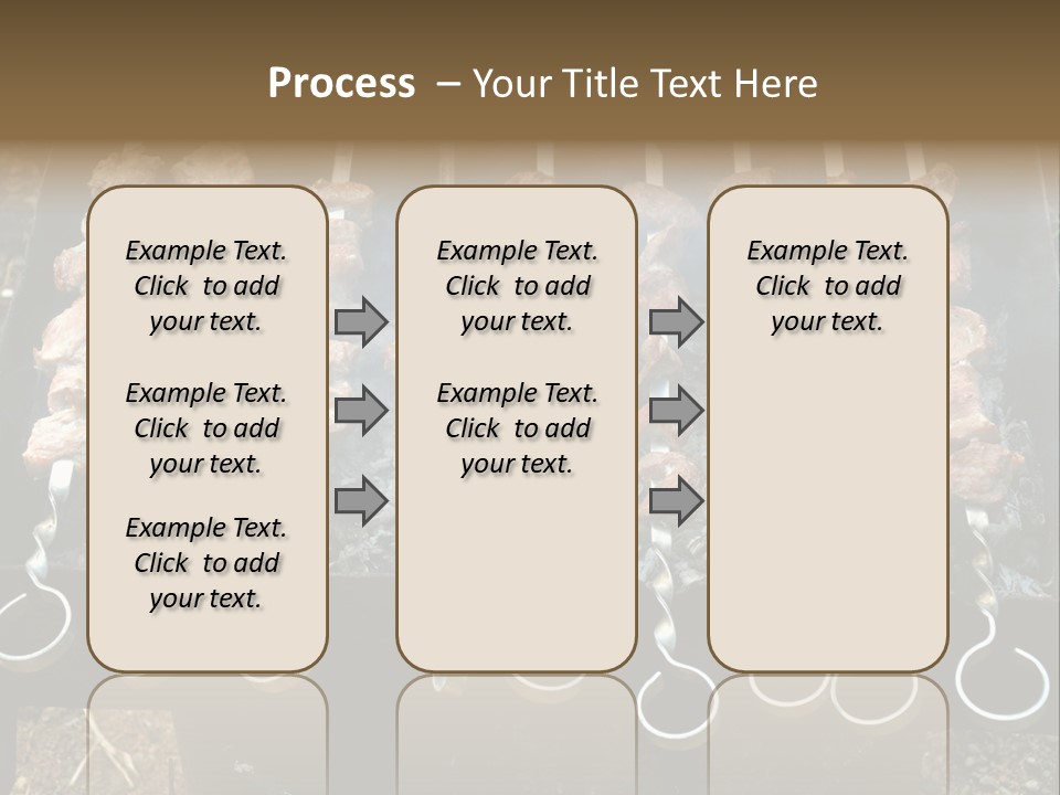Flame Coal Eating PowerPoint Template