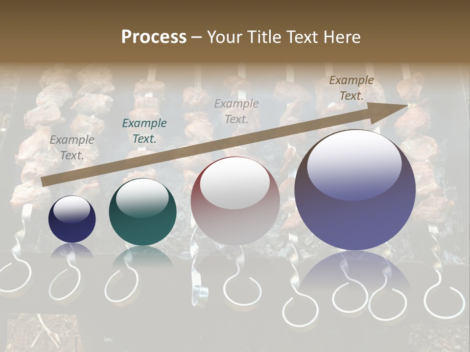 Flame Coal Eating PowerPoint Template