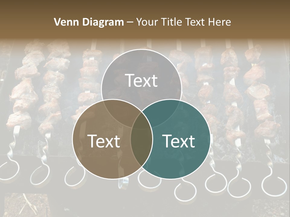 Flame Coal Eating PowerPoint Template