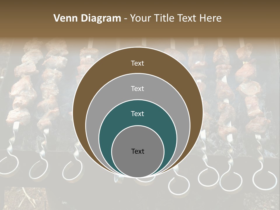 Flame Coal Eating PowerPoint Template