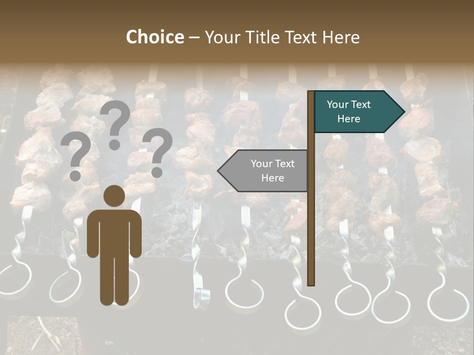 Flame Coal Eating PowerPoint Template