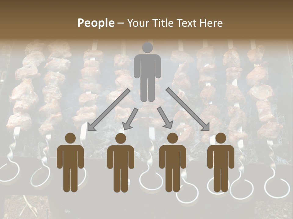 Flame Coal Eating PowerPoint Template