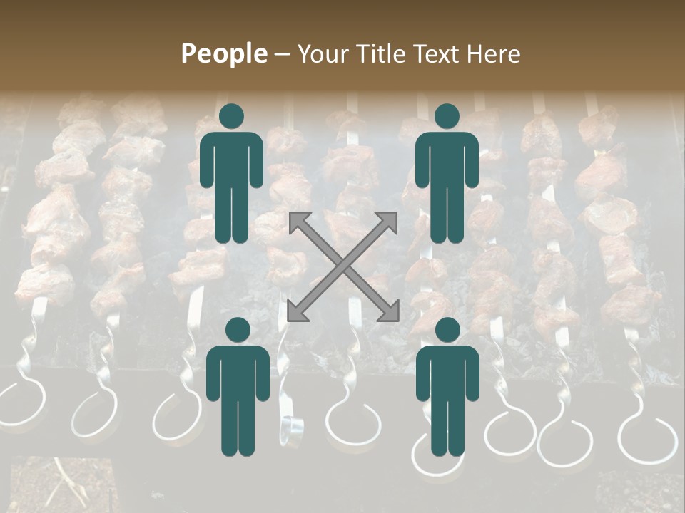 Flame Coal Eating PowerPoint Template