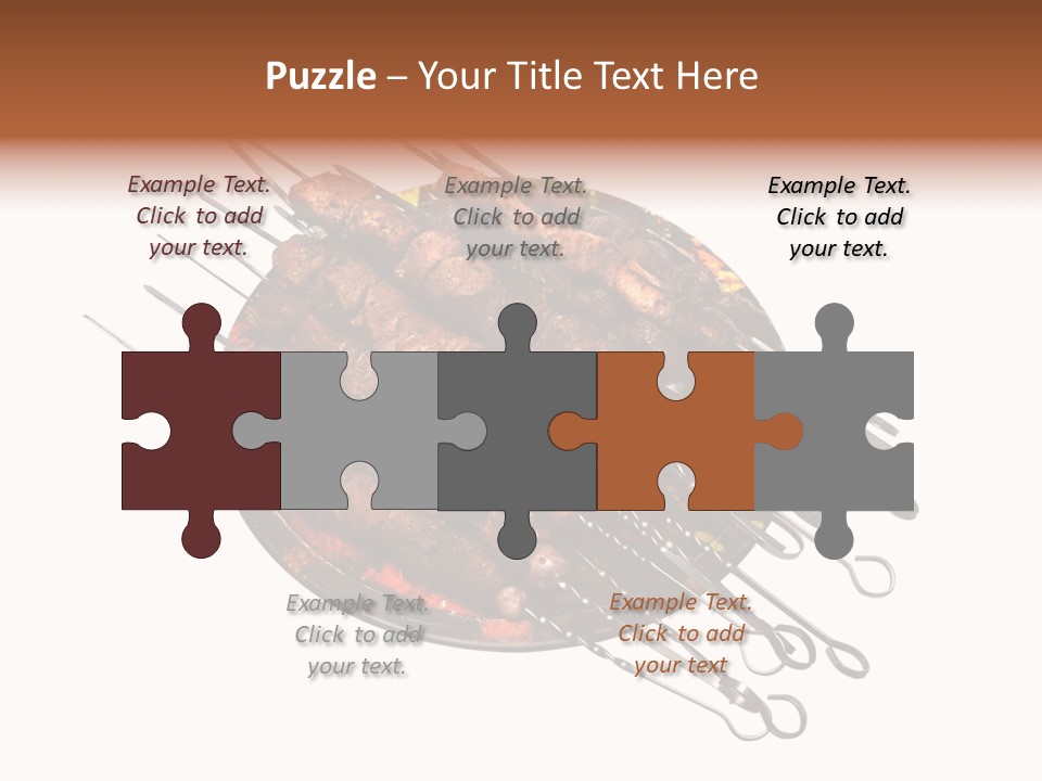 Dinner Cuisine Colorful PowerPoint Template